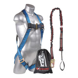 KStrong® Kapture™ Essential 3-Point FBH, Dorsal D-ring, MB Legs - S-XL and a 6 ft. Internal Design SAL with Loop and Snap Hook. Includes storage bag. (ANSI)