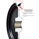 Yoke 8-501-04 Light Snatch Block with Shackle 4 Ton - 4.5" Sheave for 10mm-13mm Wire Rope