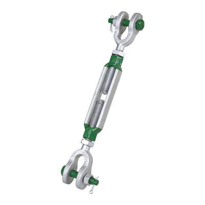 1" x 6" Green Pin® Jaw & Jaw Turnbuckle Galvanized BN 4.54 TON - SSGPMBGG2506