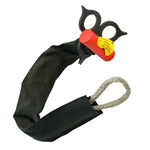 1,800 lbs Fusion Tools LockJaw Synthetic Shackle, Lifting Rated w/ KEVLAR - 17-01880XK