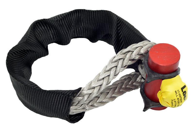 6,720 lbs Fusion Tools LockJaw Synthetic Shackle, Lifting Rated w/ KEVLAR - 17-03750XK