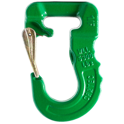 5,300 Ibs AMH Synthetic Sling Alloy Hook - Green - CJ053