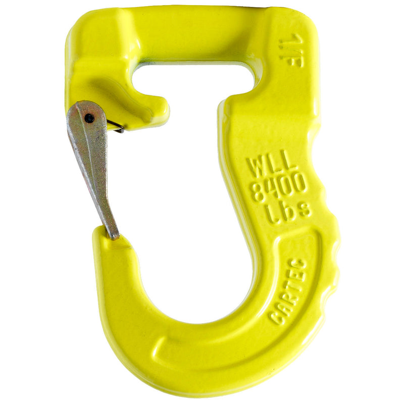 8,400 Ibs AMH Synthetic Sling Alloy Hook - Yellow - CJ084