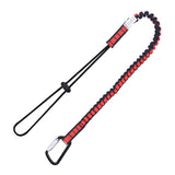 KStrong® Kaptor™ Elasticated Single Leg Tool Lanyard w/Drawstring Cord and Carabiner – 22 lbs. (ANSI) - DL100021