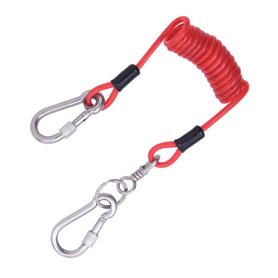 KStrong® Kaptor™ Coiled Cable Lanyard – 2 lbs. (ANSI) - DL100501