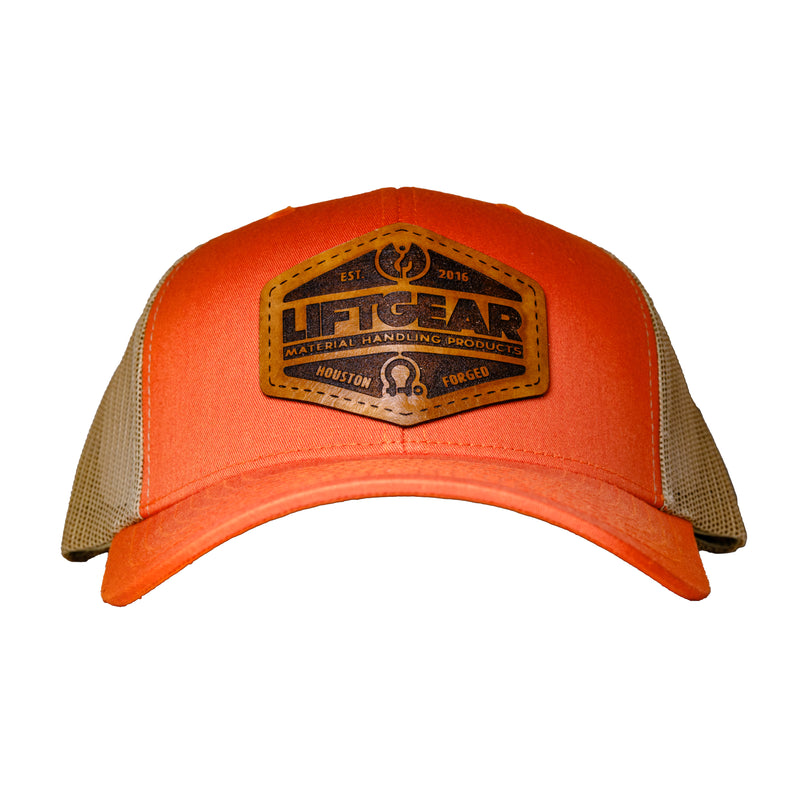 Orange/Khaki - Liftgear Trucker Hat