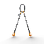 1/2" DOG DOUBLE LEG DOMESTIC ALLOY CHAIN SLING G100 - WLL 26,000 LBS