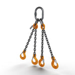 5/8" QOS FOUR LEG DOMESTIC ALLOY CHAIN SLING G100 - WLL 58,700 LBS