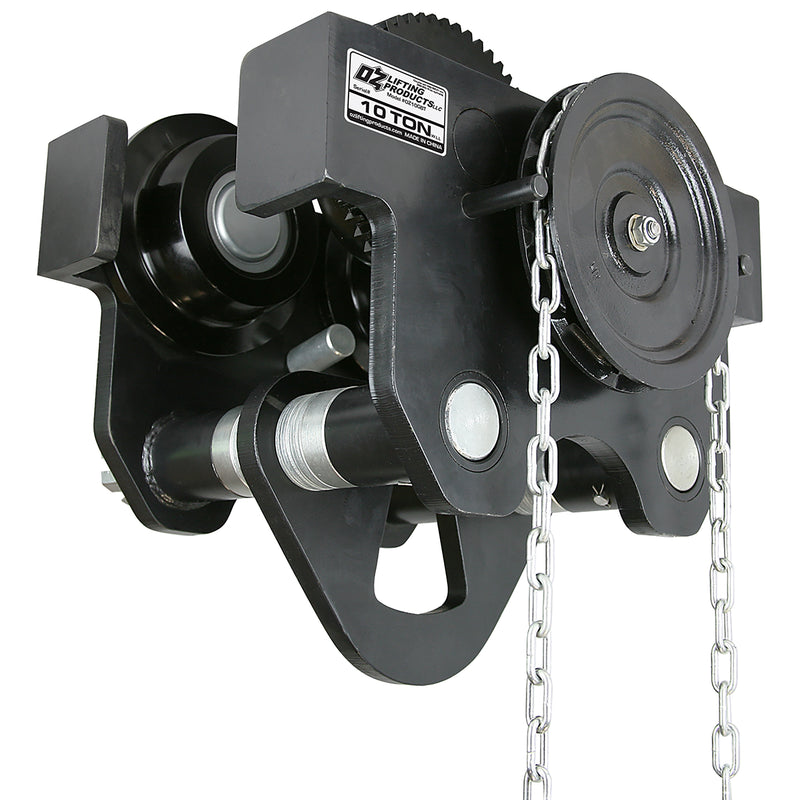 OZ Lifting 10 Ton Geared Beam Trolley – OZ10GBT
