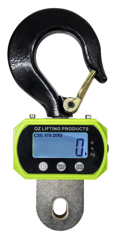 OZ Lifting 3000lbs Dynamometer and top hook assembly for 1.5 T lever hoists – OZ150DYNO