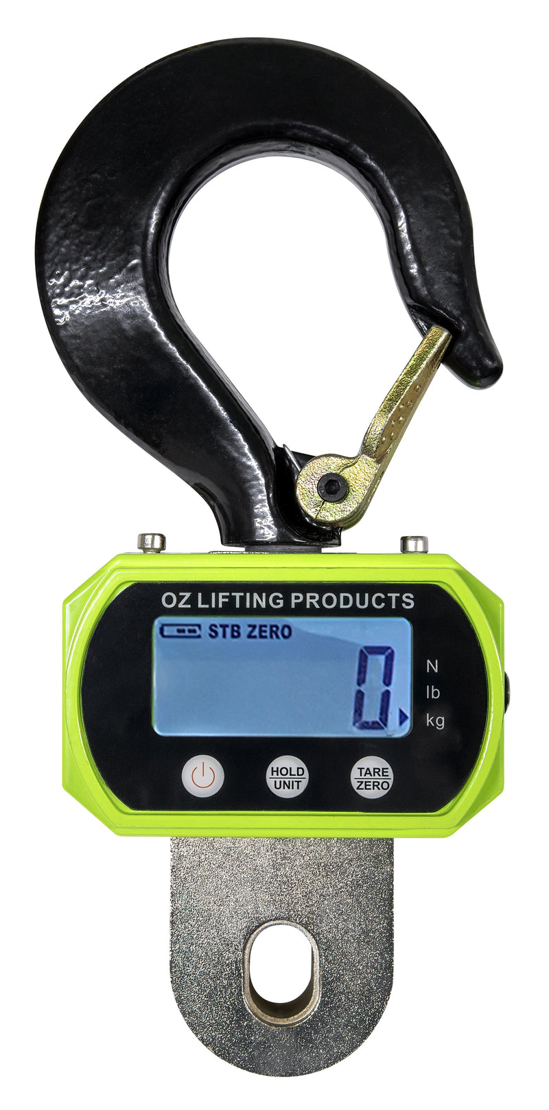 OZ Lifting 3000lbs Dynamometer and top hook assembly for 1.5 T lever hoists – OZ150DYNO