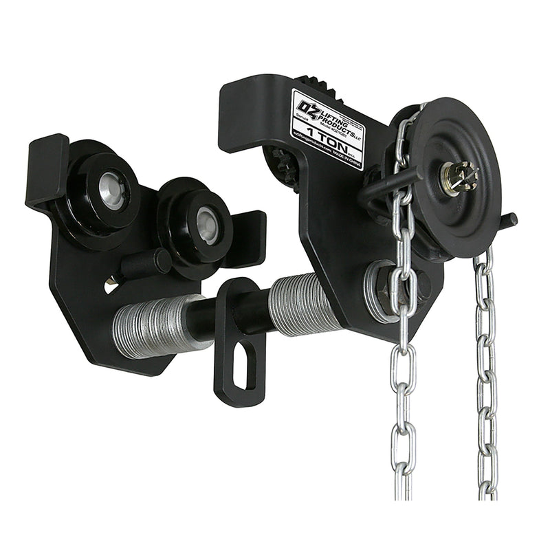 OZ Lifting 1 Ton Geared Beam Trolley – OZ1GBT