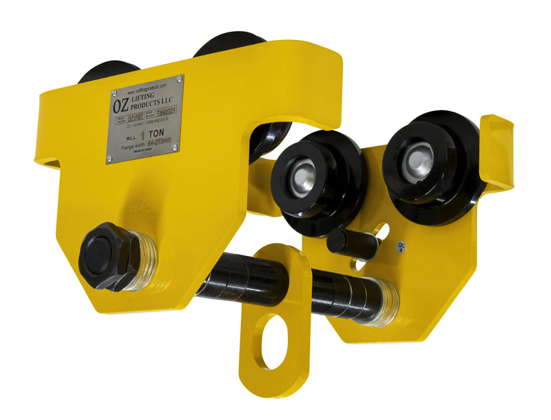 OZ Lifting 1 Ton Push Beam Trolley – OZ1PBT