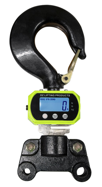OZ Lifting 12000lbs Dynamometer and top hook assembly for 6 T lever hoists – OZ600DYNO
