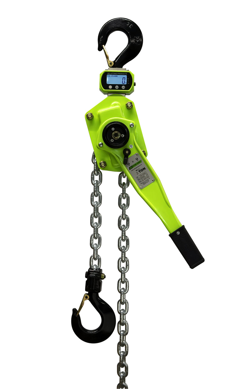 OZ Lifting 6000lbs 3 Ton Dyno Lever Hoist 20 ft lift – OZDH300-20LH
