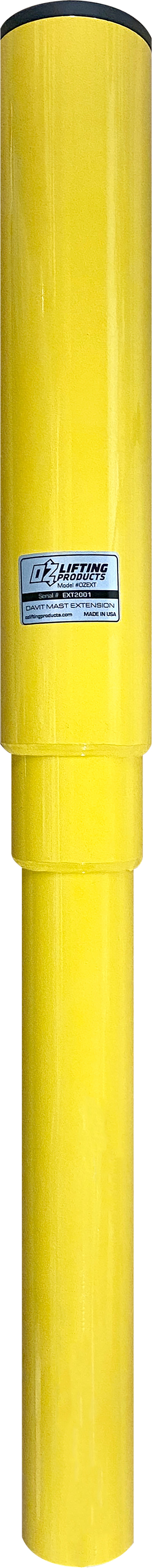 OZ Lifting Mast extension for OZCF1200DAV davit cranes and OZ1000DAV davit cranes – OZEXT2