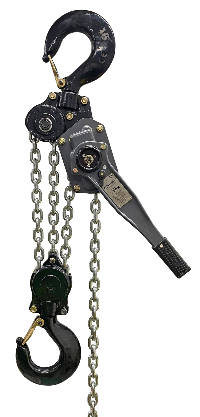 OZ Lifting 18000lbs 9 T Industrial Lever Hoist 10 ft lift lift – OZIND900-10LH