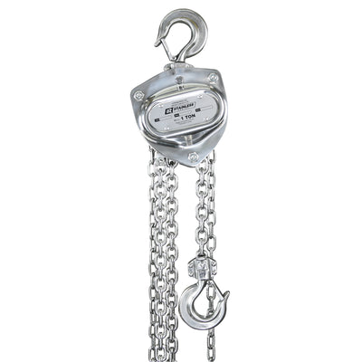 OZ Lifting 2000lbs 1 Ton Stainless Steel Chain Hoist 30 ft lift – OZSS010-30CH