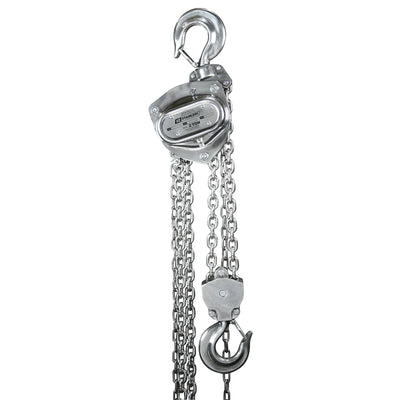 OZ Lifting 4000lbs 2 Ton Stainless Steel Chain Hoist 30 ft lift – OZSS020-30CH