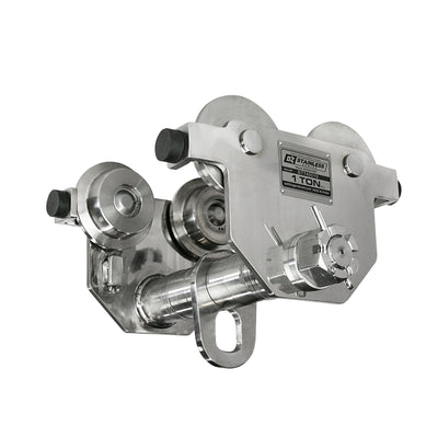 OZ Lifting 1 Ton Stainless Steel Push Beam Trolley – OZSS1PBT