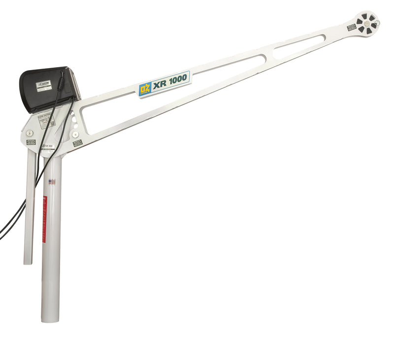 OZ Lifting 500lbs extended reach Davit Crane with AC Electric Winch – OZXR500DAV-ACW