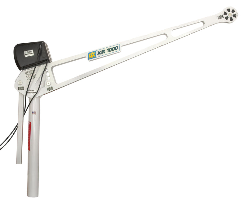 OZ Lifting 500lbs extended reach Davit Crane with DC Electric Winch – OZXR500DAV-DCW