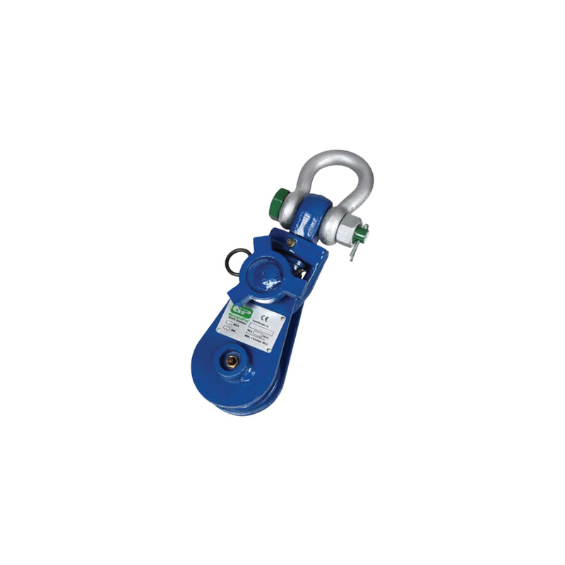 Green Pin Snatch Block S - 1 3/4 – 2" Wire Rope