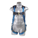 KStrong® Kapture™ Essential 3-Point Full Body Harness with Removable Shoulder Padding, Dorsal D-ring, TB Legs (ANSI)-UFH16101G