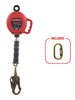 KStrong® BRUTE™ 10 ft. Cable SRL with snap hook. Includes installation carabiner (ANSI)