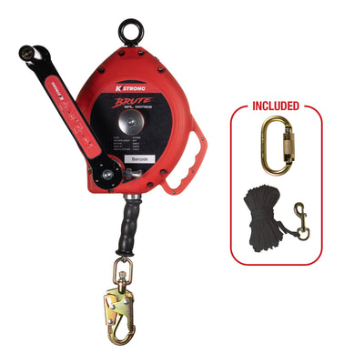 KStrong® BRUTE™ 60′ Wire Cable 3-Way Rescue Retrieval SRL-R (ANSI) UFS310060R