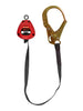 KStrong® BRUTE™ 9 ft. SRL with Hi-Abrasion Resistant Webbing, Forged Rebar Hook and Dorsal Connector (ANSI) - UFS359206