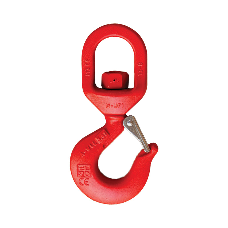 16 Ton Van Beest Swivel Hoist Hook With Safety Latch P-6703A - HKK03A160