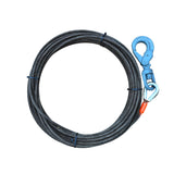 Wire Rope Winch Line - Self Locking Swivel Hook T202