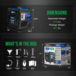 11000 Watt Dual Fuel Portable Inverter Generator w/ CO Alert - DuroMax