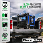 16000 Watt Dual Fuel Portable Inverter Generator w/ CO Alert - DuroMax-XP16000iH