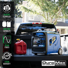 4500 Watt Dual Fuel Portable Inverter Generator w/ CO Alert - DuroMax