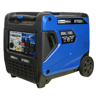 7000 Watt Dual Fuel Portable Inverter Generator w/ CO Alert - DuroMax