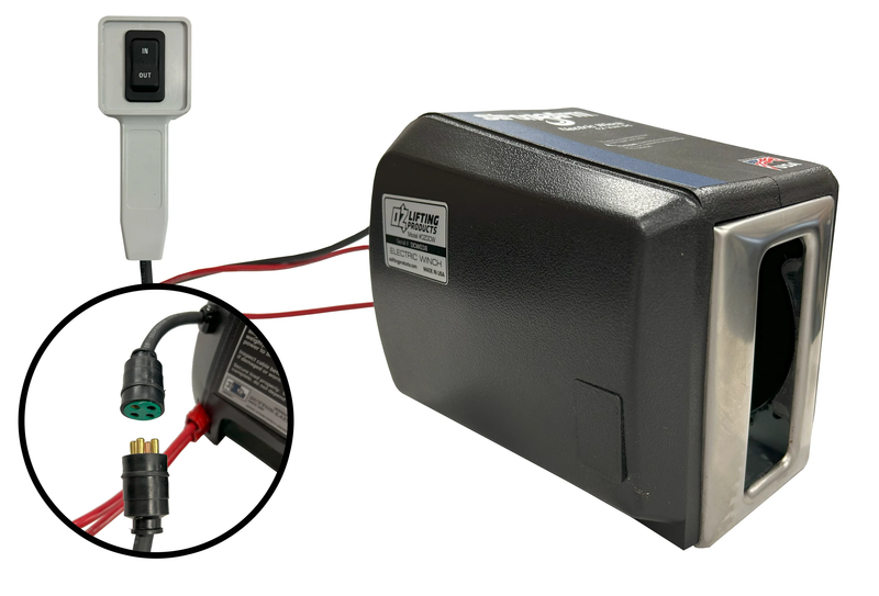 OZ Lifting 1200lbs Electric Winch 12V with overload protection – OZDCW