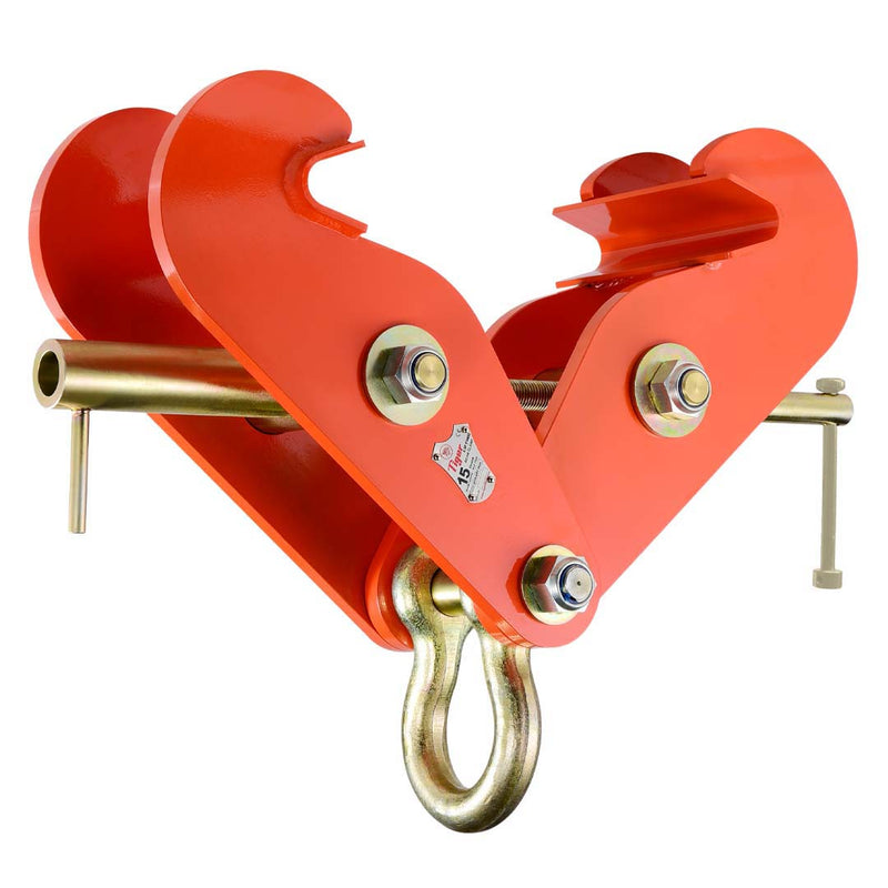 Tiger Fixed Jaw Heavy Duty Beam Clamp with Shackle - BCF Series