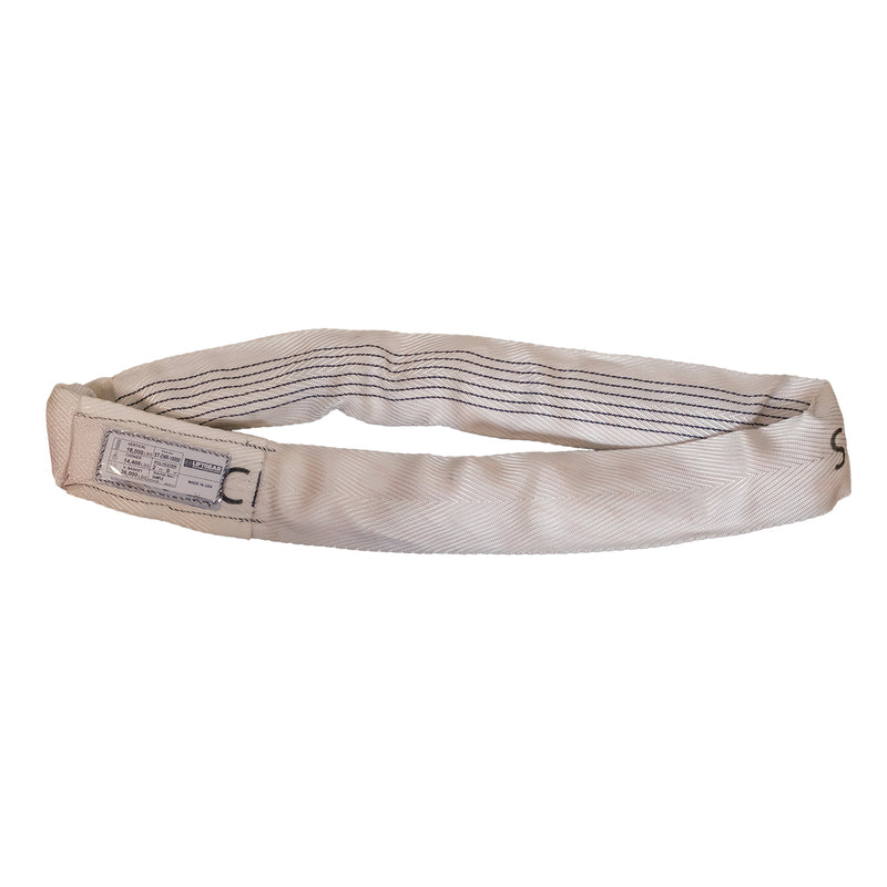 White SUPERTECHLON®  Round Slings-ST-ENR-18000