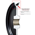 Yoke 8-501-04 Light Snatch Block with Shackle 4 Ton - 4.5" Sheave for 10mm-13mm Wire Rope