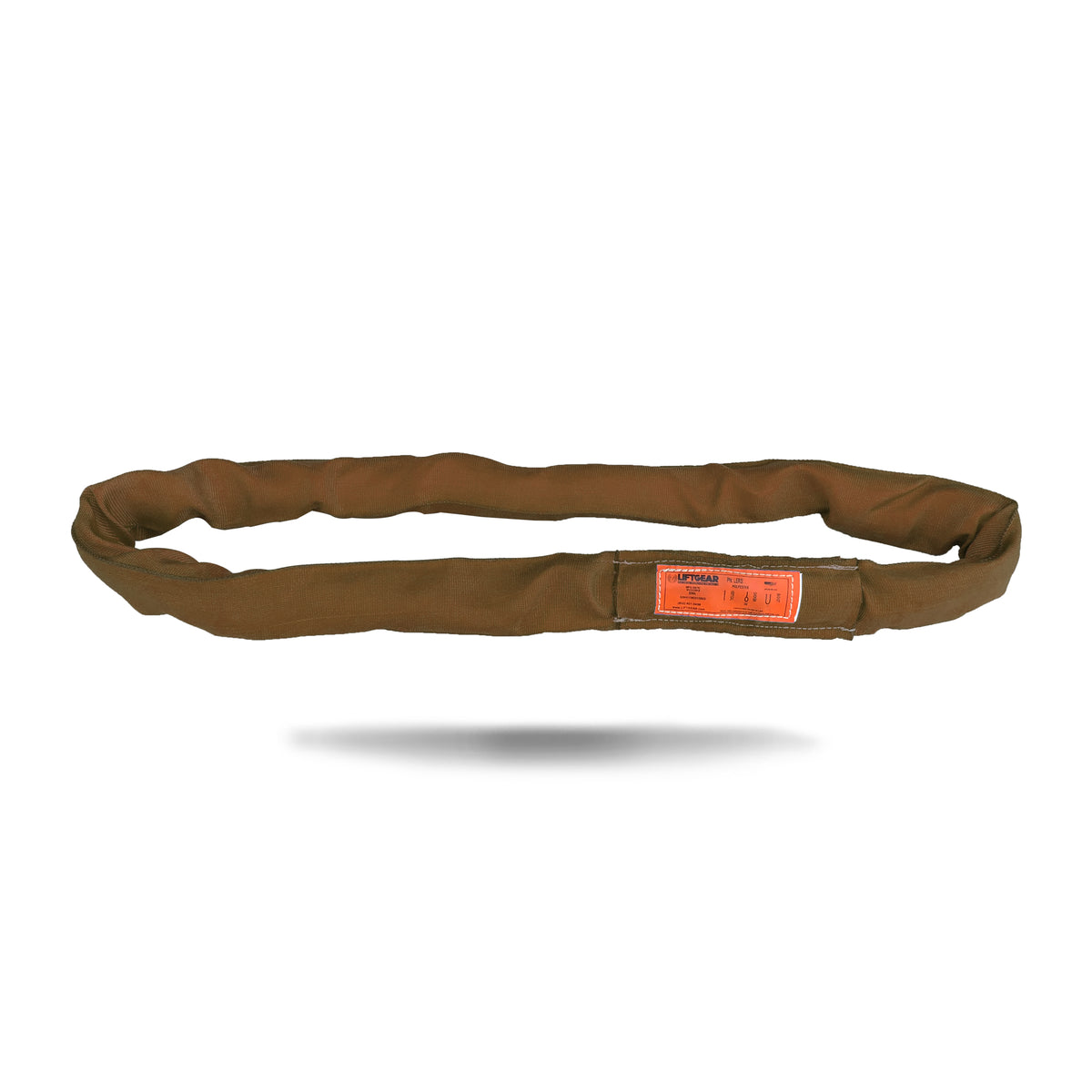 LERS11 - Brown Endless Round Sling - 53,000lb Vert.